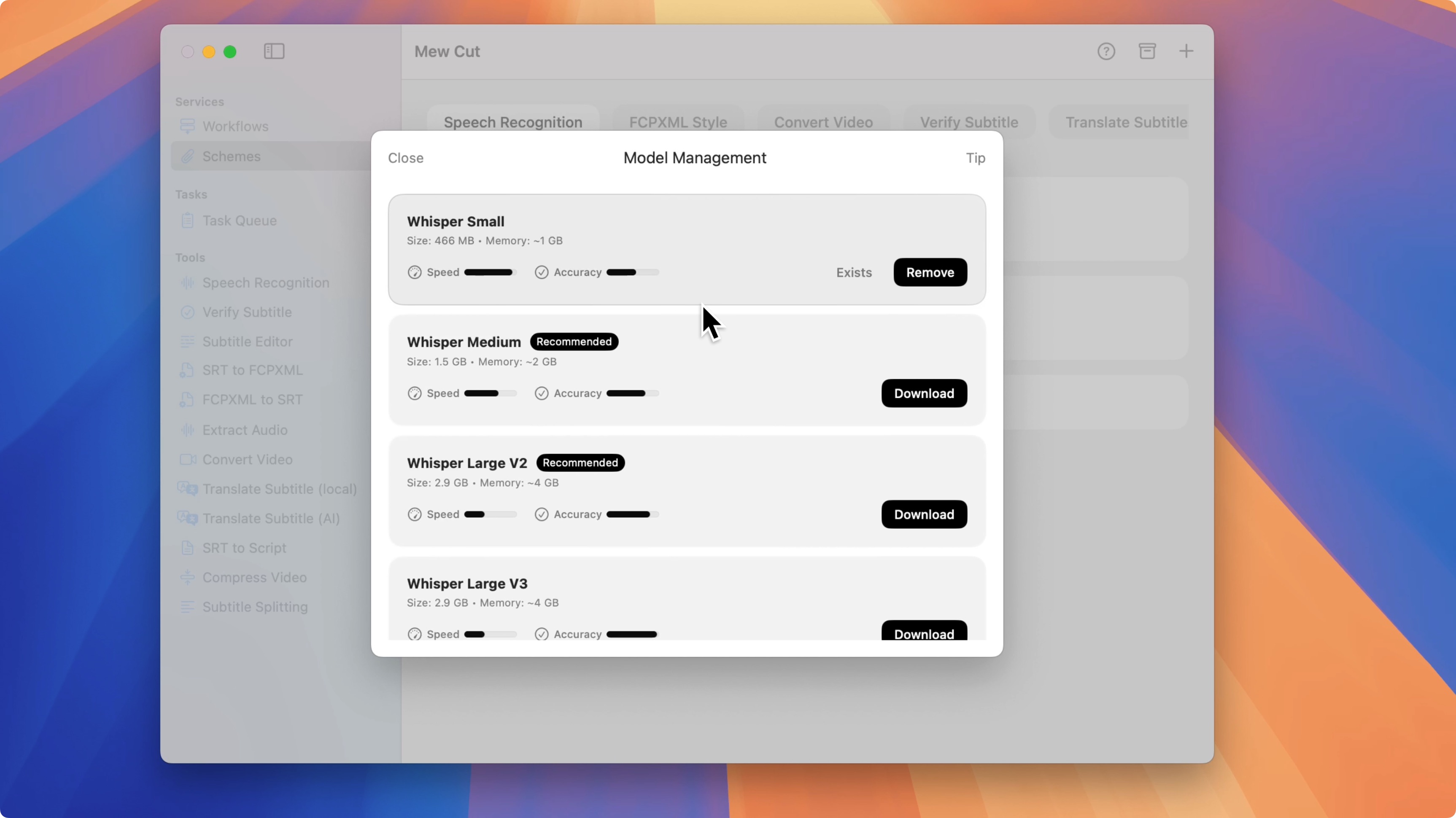 Download more models